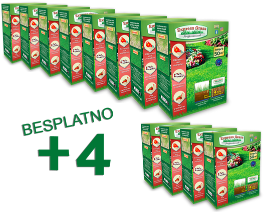 8 + 4 Express Grass Professional