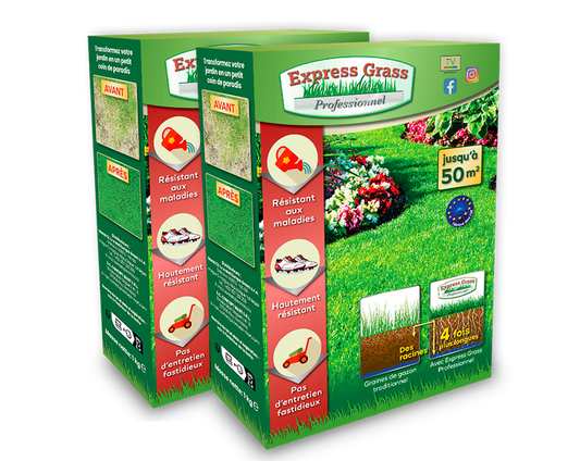 2 X Express Grass Professionnel